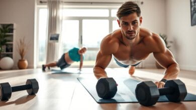 Easy Home Workouts to Build Strength for Men 8 Discover easy home workouts to build strength for men. Efficient exercises you can do at home.