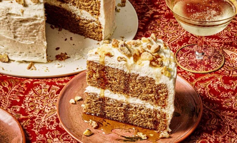A popular maple walnut cake that feels like autumn 1