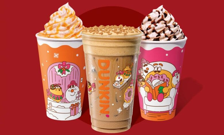 Dunkin's 2025 Holiday Menu is here, featuring the entire Bacon Jam lineup. 1