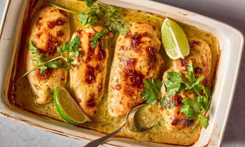 Cilantro lime chicken recipe (2 ingredients) 1