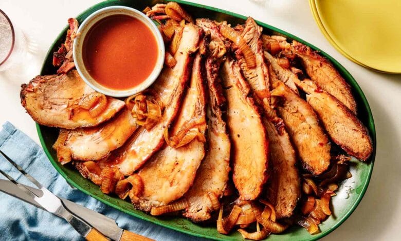 Slow Cooker Brisket Recipe (15 Minute Prep Time) 1