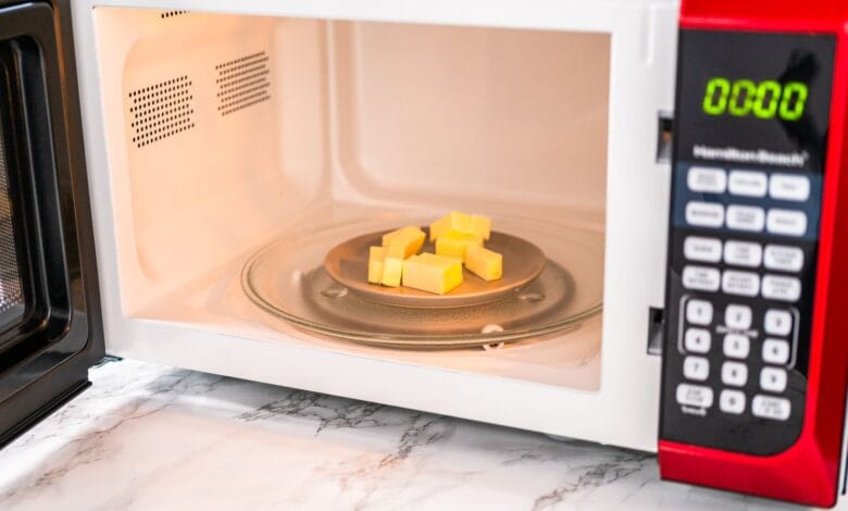 Simple trick to prevent butter from exploding all over the microwave 1